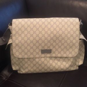 Gucci diaper bag/messenger bag